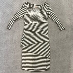 Bailey44 Striped Body Con Dress